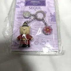 #Starbucks 韓国限定 SEOUL ベアリスタ キーホルダー