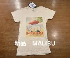 新品タグ付き　マリブシャツ　Malibu 女性Ｓ相当　ホノルル　レトロ柄のサムネイル