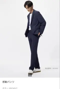 感動パンツ 69 NAVY 88×76