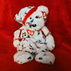 Ty X'masデザインTeddy Bear 2体