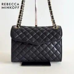 REBECCA MINKOFF キルティング　レザー　ショルダーバッグ　チェーン