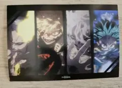 僕のヒーローアカデミア ポストカード渋谷マークシティ　ヒロアカ　コラボ