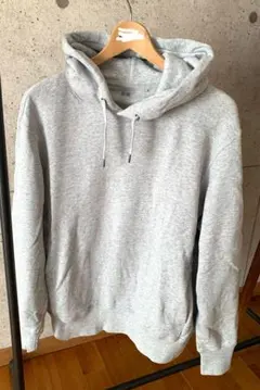 UNIQLO ユニクロ メンズ プルオーバーパーカー ライトグレー M