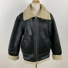 訳あり Ungrid アングリッド フェイクムートンボアブルゾン ジャケット