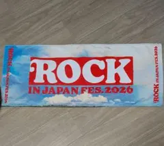 ROCK IN JAPAN FES.2026 フェス タオル
