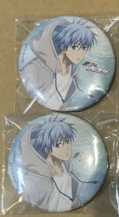 黒子のバスケ 黒子テツヤ 缶バッジ まとめ売り 2点