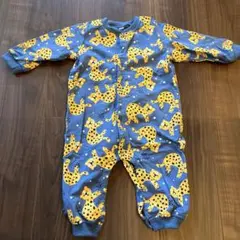 ヒョウ柄 ロンパース 12-18M