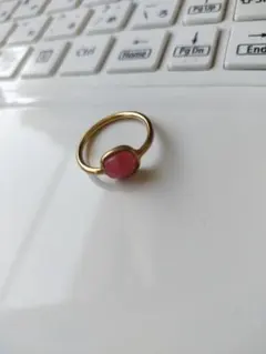 ルビーリング　ピンキーリング　指輪　パワーストーンのサムネイル