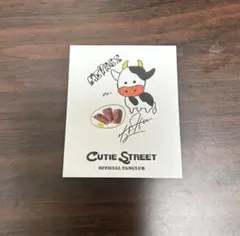 CUTIE STREET 真鍋凪咲 ぴあアリーナ FC特典ステッカー