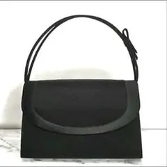 ✨未使用級✨PETITSOIR 東京ソワール　フォーマルバッグ　リボン　ブラック