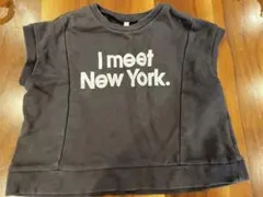 I meet New York. トレーナー グレー
