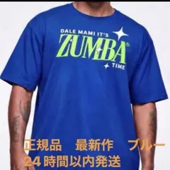 ZUMBA 正規品 最新作 Tシャツ ブルー 24時間以内発送のサムネイル