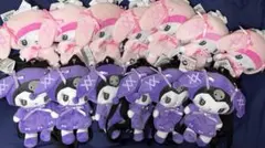マイメロディ♡クロミ 月夜のメロクロぬいぐるみリュック3 13個セット
