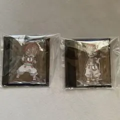 鬼滅の刃　繋がるアクリルスタンド　猗窩座　２点セット　正規品　未開封