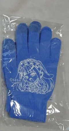 チュウニズム　手袋　青色