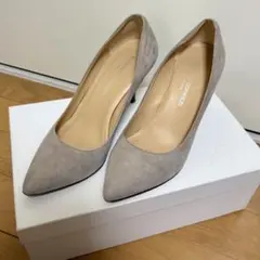 CORSO ROMA9 スエード ポインテッドパンプス　23.5のサムネイル