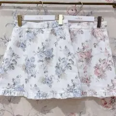 evelyn 花柄 台形 スカート