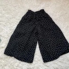 GU 水玉模様 ワイドパンツ 140サイズ