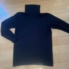 UNIQLO 極暖ヒートテック カシミアブレンドタートルネック　黒Ｌ