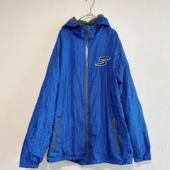 HOLLOWAY ホロウェイ ブルゾン フリース裏地 【Ｍ】ブルー 海外古着