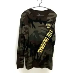 リーバイス 迷彩柄 長袖Tシャツ S（M相当）リラックスフィット ロンT