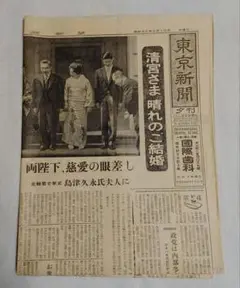 古新聞 昭和35年 3月10日木曜日 東京新聞 夕刊