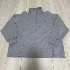 ニューバランス　ハーフジップロングスリーブ