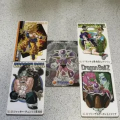 ドラゴンボールZ グミカード　5枚セット
