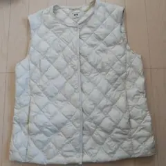 訳あり！UNIQLO WARM PADDED ダウンベスト M