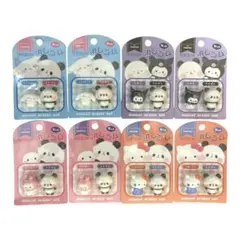 ❤️最終値下げ❤️新品❤️サンリオ×もちもちぱんだ　マスコット消しゴム　8個セット
