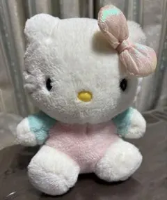 ハローキティ ぬいぐるみ リボン付き 約20cm