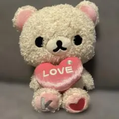 新品リラックマ しあわせ ぬいぐるみ L 恋愛運 ハート コリラックマ 2007 リラックマ しあわせ ぬいぐるみ L 恋愛運 ハート コリラックマ 2007