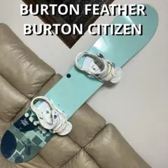 BURTON FEATHER 143 × BURTON CITIZEN M