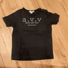 a.v.v Tシャツ 80サイズ 黒のサムネイル