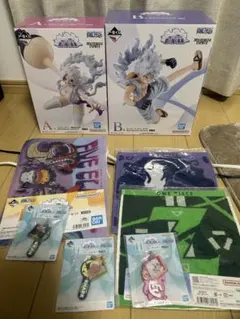 一番くじ　ワンピース　A賞 ボニー　B賞ルフィセット+おまけ