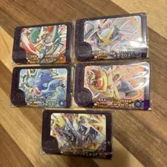 ポケモンフレンダ　ベストタッグ3だん　スーパートレジャー5枚セット