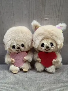 モンチッチ　ハートマスコット　2個セット