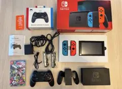 Nintendo Switch 本体 コントローラー/スプラトゥーン2おまけ