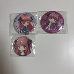 五等分の花嫁 中野二乃 缶バッジ 2点セット - メルカリ