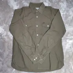 CALEE 日本製 コットン ボタンダウンシャツsizeＬ