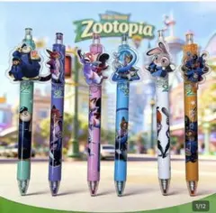 【お得‼️】Zootopia ボールペンセットとカメラ型おもちゃぷくぷくシール