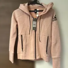 新品未使用adidas ピンク パーカー S JAPAN CG1015