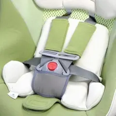 チャイルドシート 股ベルトカバー グレー
