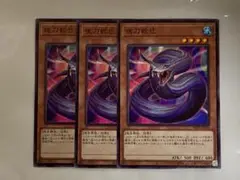 夜刀蛇巳 ノーマルカード 3枚セット