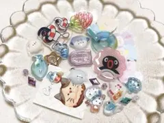 ピングー ぷっくりシール ボンボンドロップシール おすそ分け 雪だるま フレーク