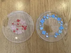 ILLUMS プレート 2枚セット 花柄 小皿のサムネイル