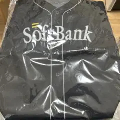 ソフトバンクホークス ユニ型トートバッグ 黒