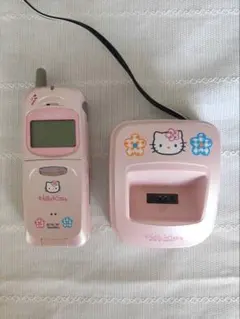超レア】ハローキティ 携帯電話 セルラー cellular 平成レトロ - メルカリ