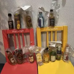 新品未開封　古酒ウイスキー ミニチュアセット 未開封】ウイスキーミニボトル☆21本セット☆古酒 - メルカリ