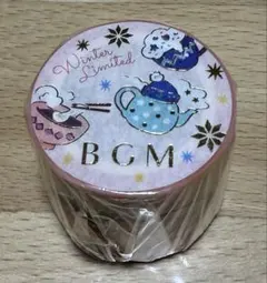 BGM マスキングテープ 冬・食卓のサムネイル